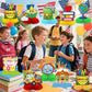 9PCS First Day of Kindergarten Decorations - Back to School Kindergarten Watch Out Kindergarten Here I Come Centerpiece Welcome to Kindergarten Table