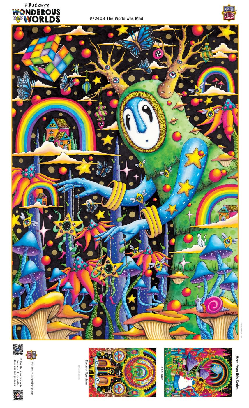 MasterPieces 1000 Piece Jigsaw Puzzle for Adults and Family - The World was Mad - 19.25"x26.75"