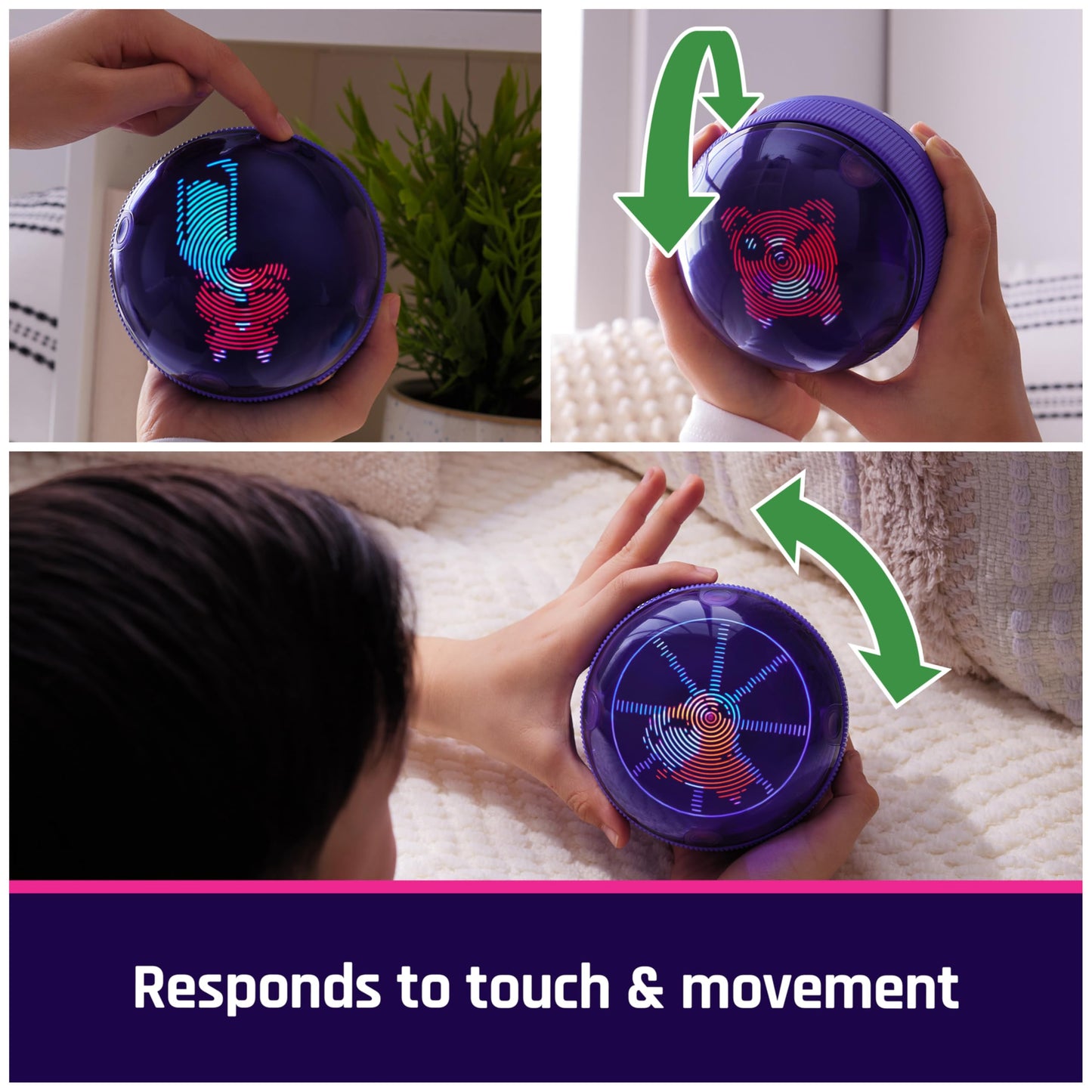 BITZEE Hamster Ball Interactive Toy & Digital Pet, Ages 5+