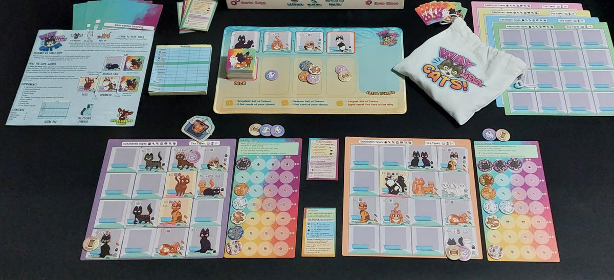 Way Too Many Cats by Weird Giraffe Games, Strategy Games