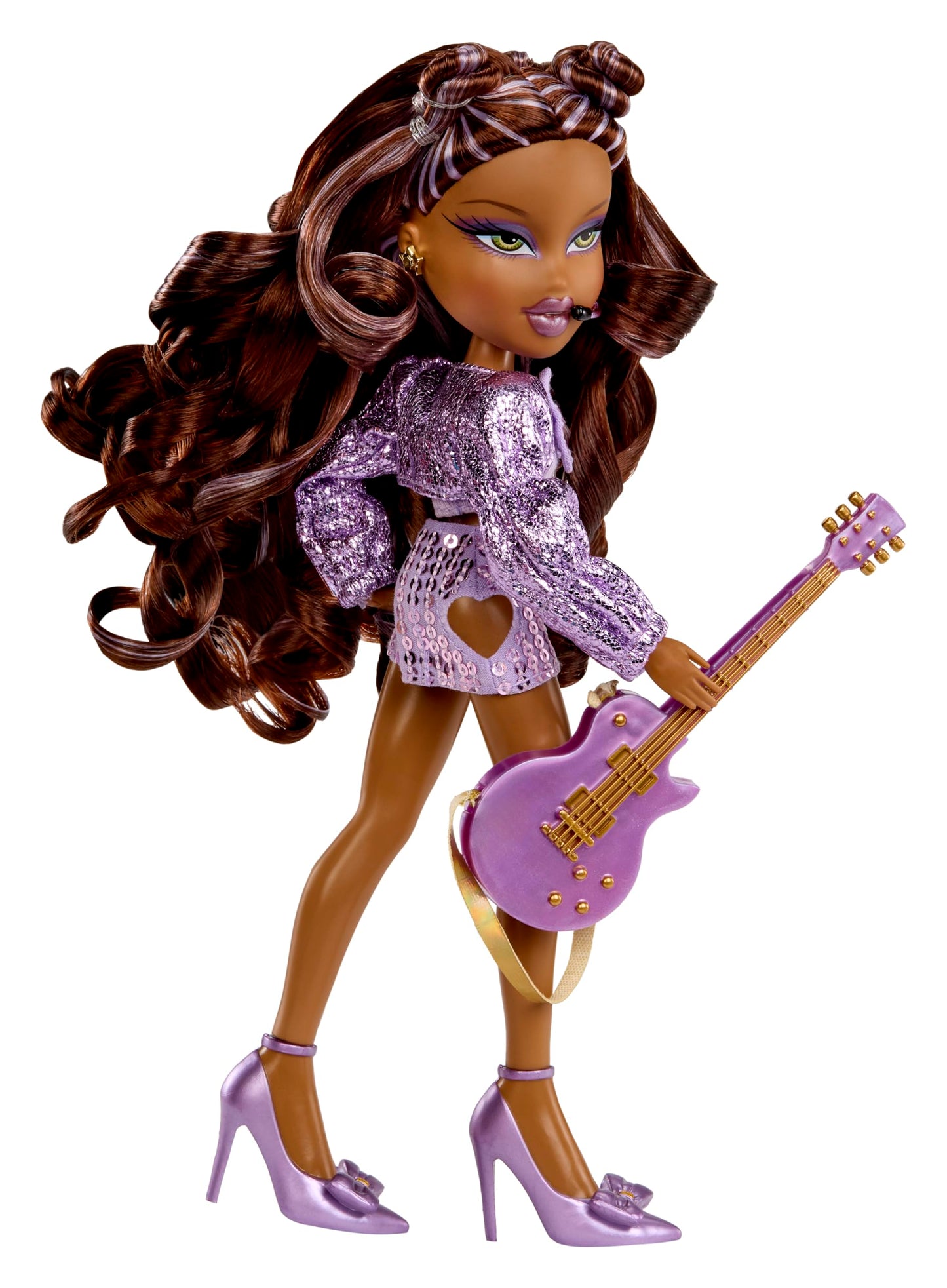 Bratz Pop Starz Sasha Fashion Doll with Accessories and Charm