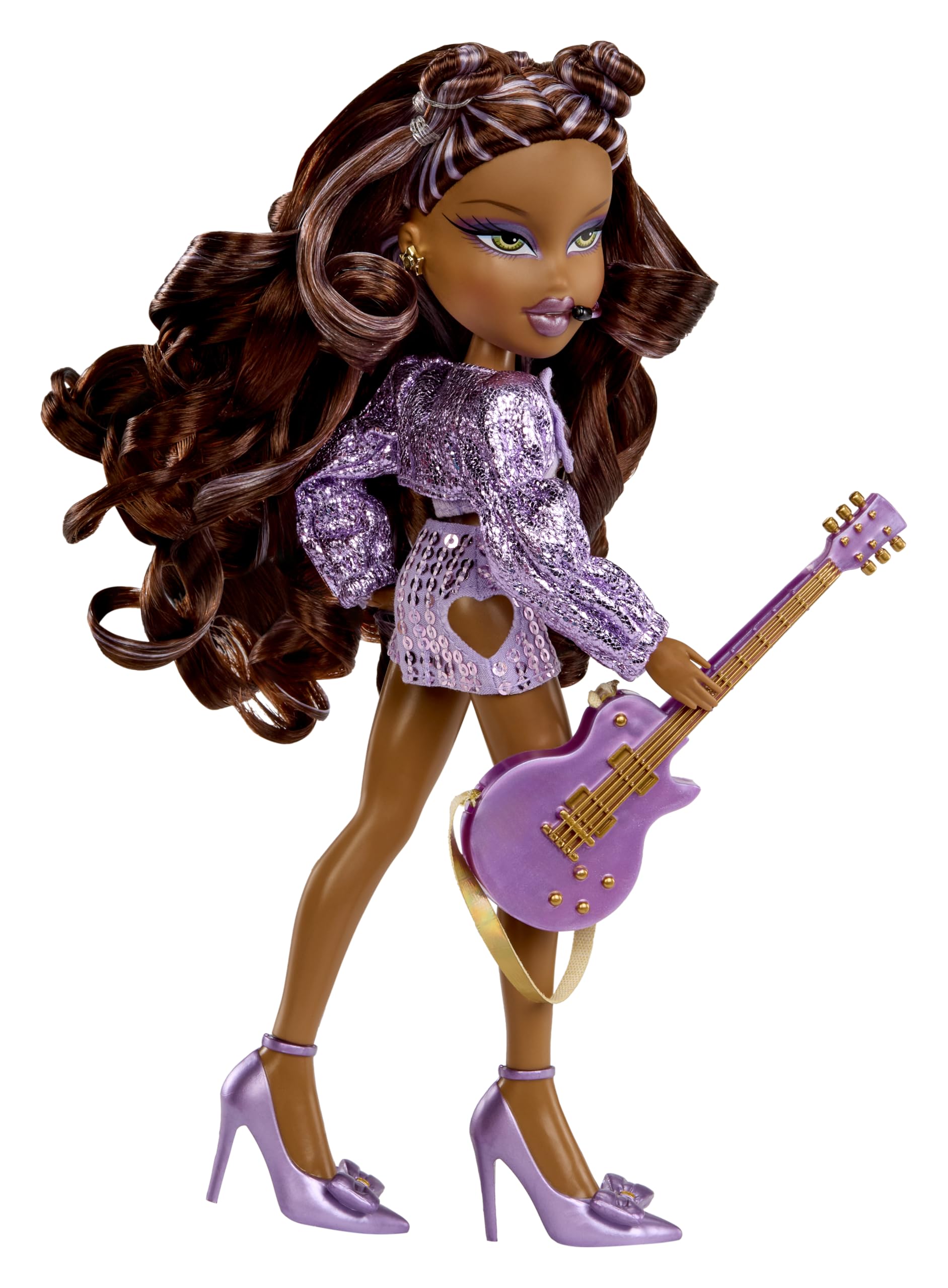 Bratz Pop Starz Sasha Fashion Doll with Accessories and Charm