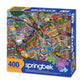 Springbok's 400 Piece Jigsaw Puzzle Getting Away - Made in USA