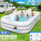 Blow Up Pools For Adults, Solar Swan Inflatable Pool With Lights, Inflatable Swimming Pool For Adults, Large Blow Up Pool For Kids Pool For Backyard