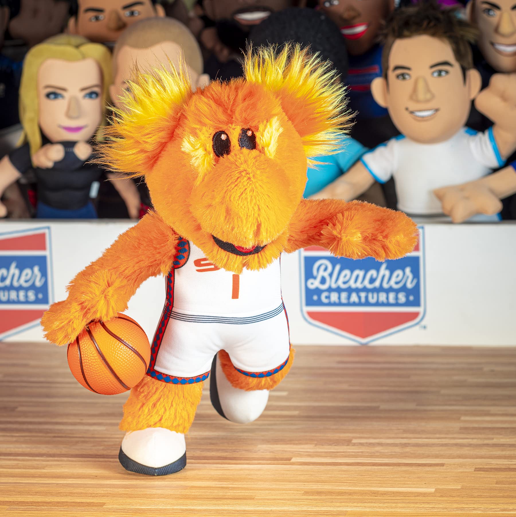 Bleacher Creatures Connecticut Sun Blaze 10" Mascot Plush Figure - A Mascot for Play or Display