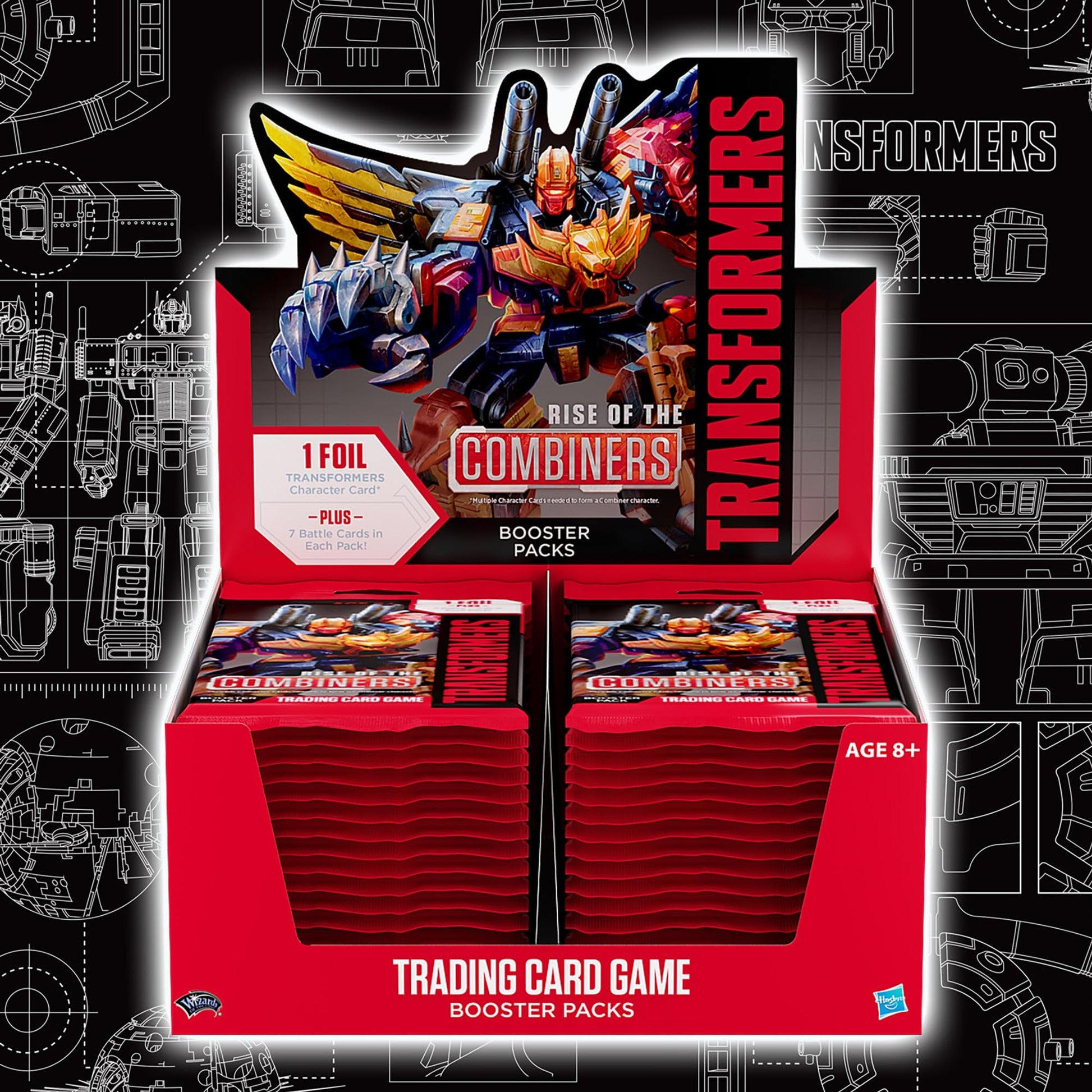 Transformers TTCG-RCD-EN Trading Card Game-Rise of The Combiners Booster Packet