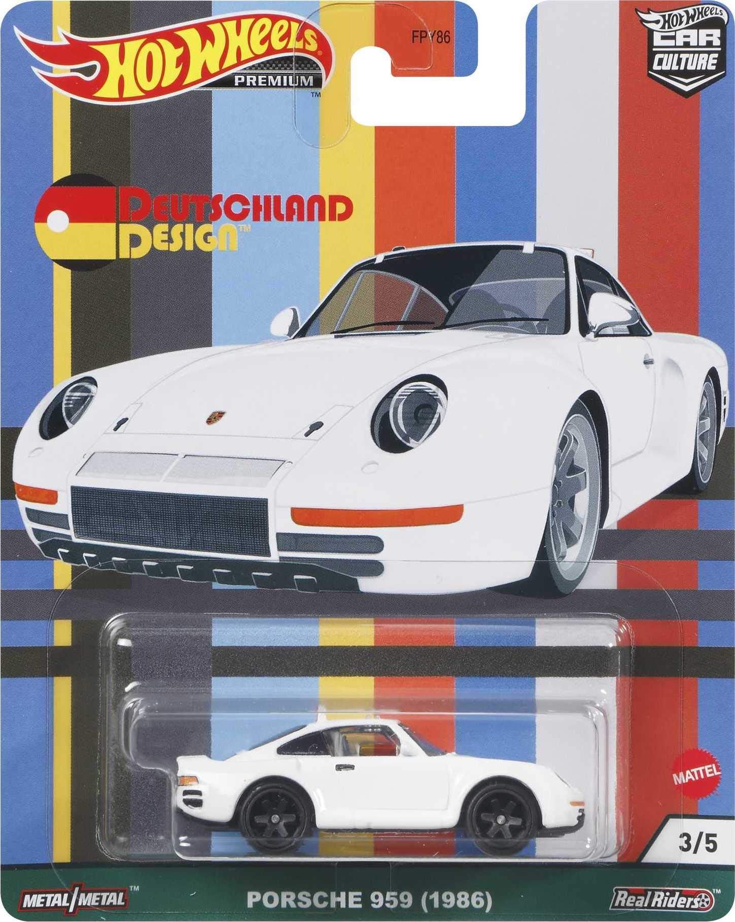 Hot Wheels Car Culture Circuit Legends Vehicles for 3 Kids Years Old & Up, Premium Collection of Car Culture 1:64 Scale Vehicles