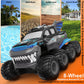 UFULMN Amphibious Remote Control Car 8WD RC Monster Truck for Boys Age 8-12 Offroad Waterproof RC Pickup All Terrain RC Drift Cars Beach Pool Toys