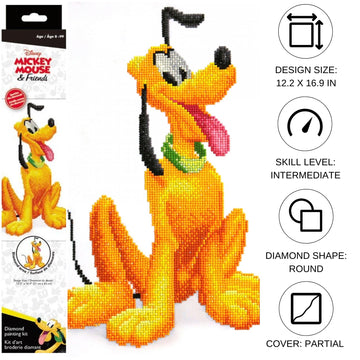Diamond Dotz Pluto Diamond Painting Artwork Kit