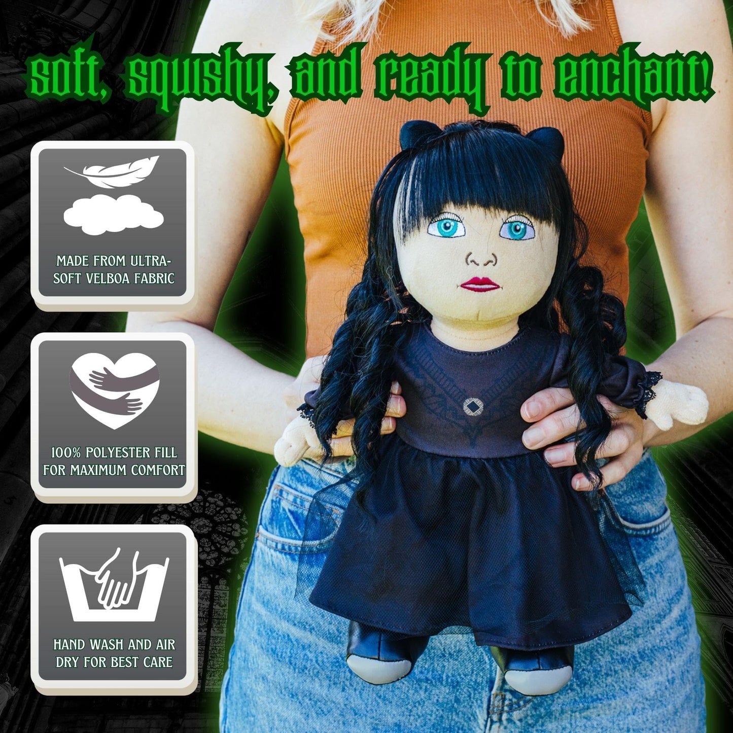 What We Do in The Shadows Nadja Doll 14-Inch Collector Plush