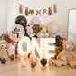 CIEQR Bear Highchair Banner 1st Birthday