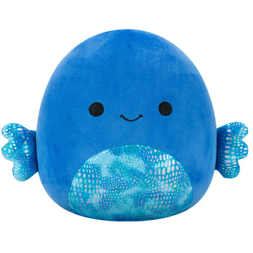 Squishmallows Original 8in Kobester The Blue Betta Fish - Official Jazwares Plush (Little)