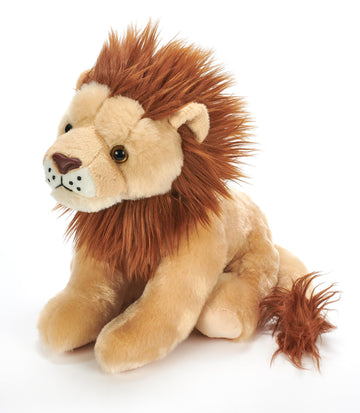 The Petting Zoo Lion Stuffed Animal, Gifts for Kids, Wild Onez Zoo Animals, Lion Plush Toy 12 inches