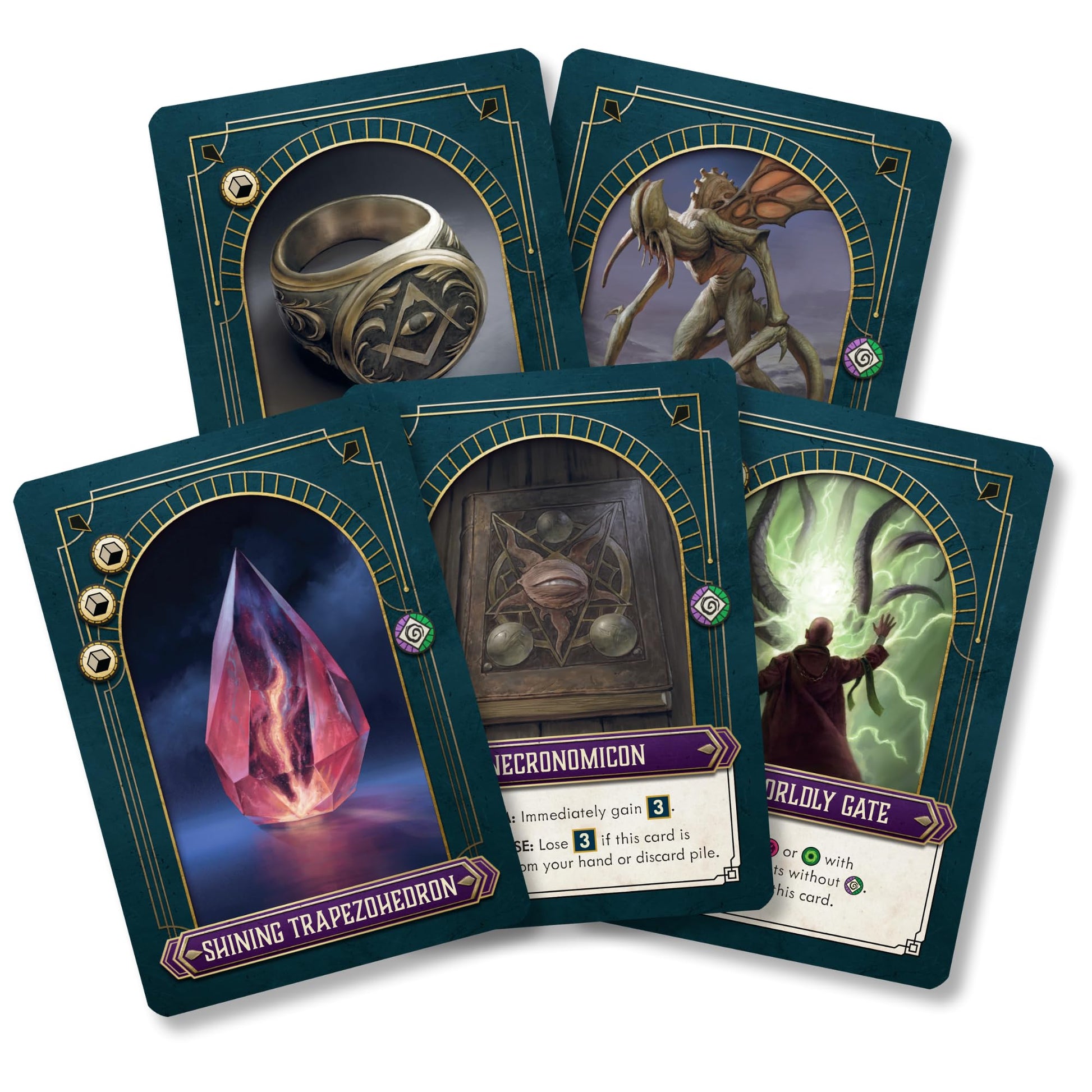 Cthulhu: Dark Providence Board Game - Secret Alignment Deckbuilding Game, Immersive Strategy Game for Kids & Adults, Ages 14+, 1-5 Players, 90 Minute
