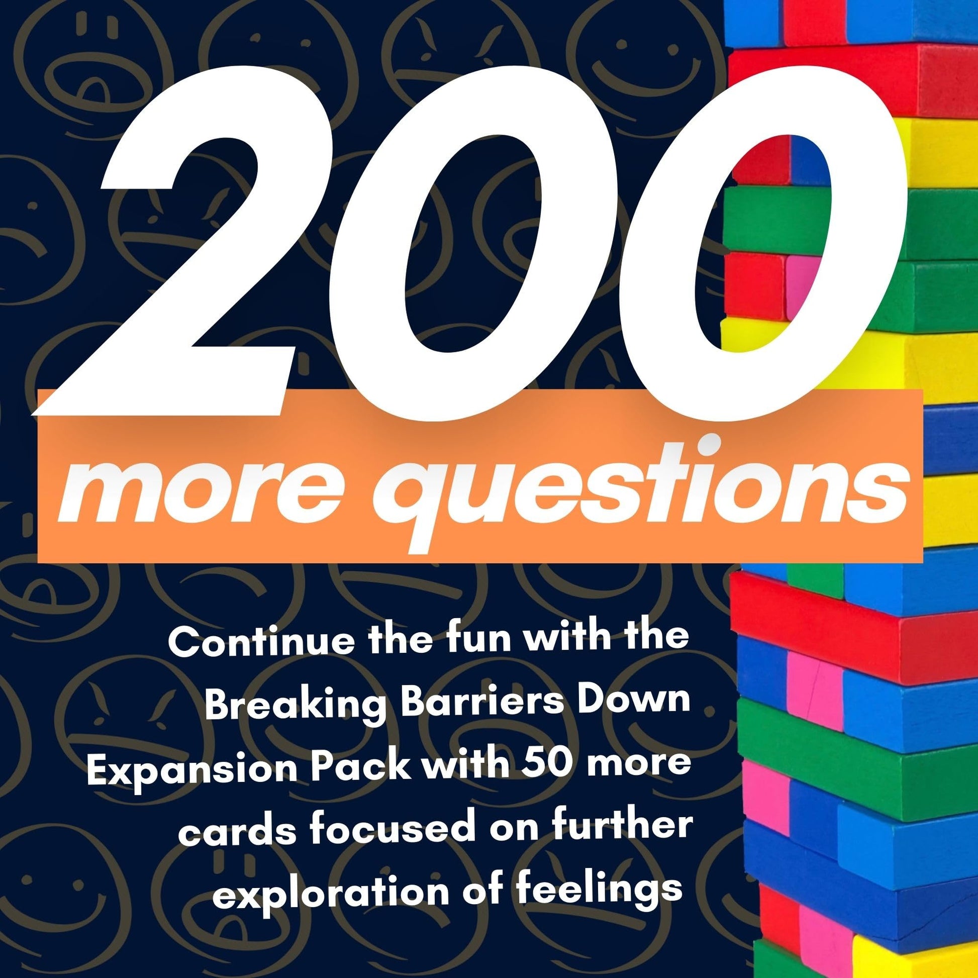 Breaking Barriers Down - Social Skills Games and Therapy Games, A Feelings Game for Kids that Develops Emotion Regulation (Expansion Pack (Blocks Not