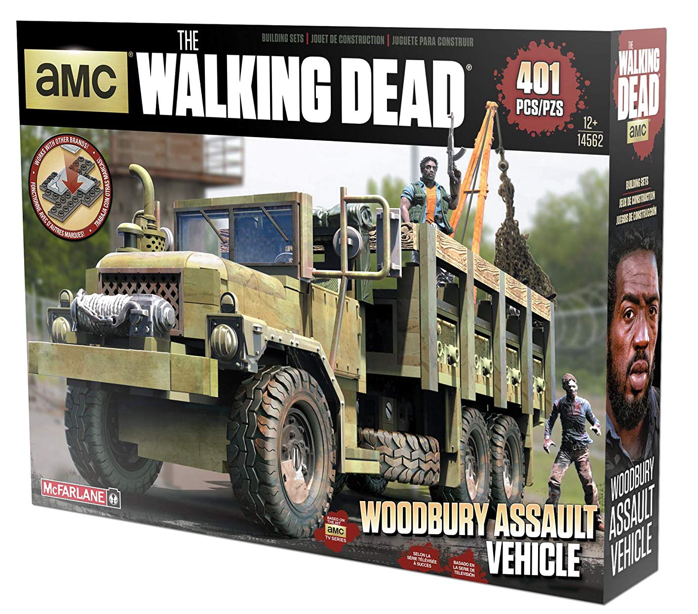 McFarlane Toys Construction Sets, The Walking Dead TV Woodbury Assault Vehicle Set