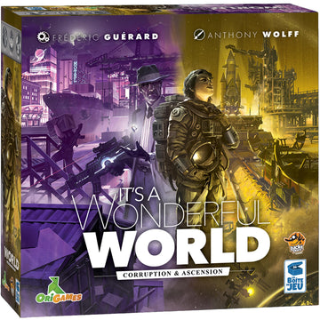 It's A Wonderful World Corruption & Ascension Board Game Expansion - Expand Your Empire with New Challenges, Ages 14+, 1-7 Players, 30-60 Minute