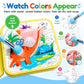 Timetome Water Coloring Book for Kids, 3 Pack Fairy Tale Animal Dinosaur Water Painting Book for Toddlers 1-3, Reusable Water Doodle Book, Montessori