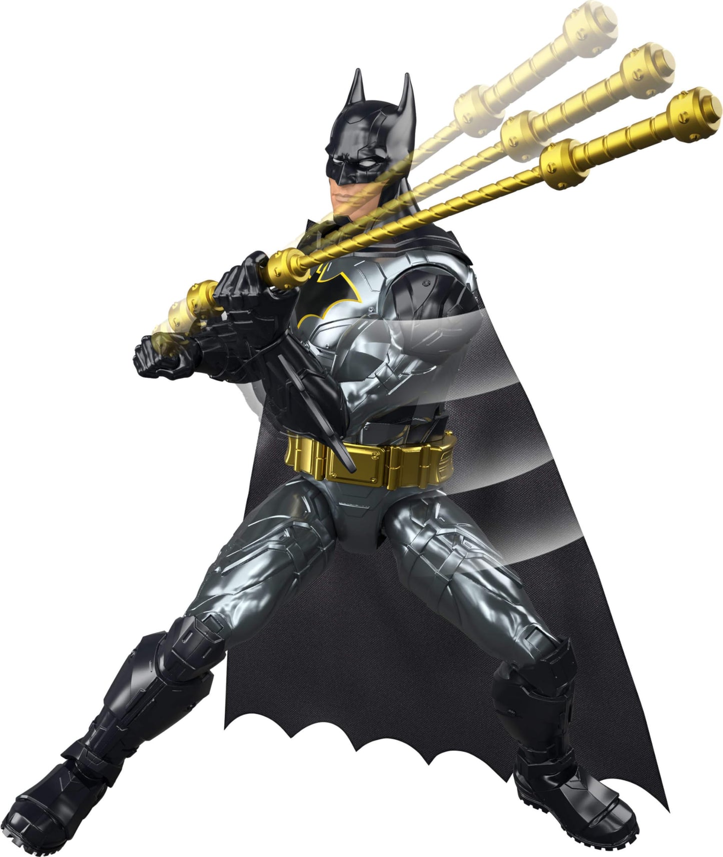 Mattel DC 12in Crime Crusher Batman Action Figure with 25+ Sounds
