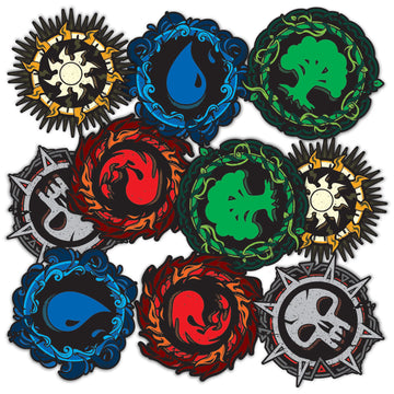 Desert Cactus Magic: The Gathering Deck Sticker Vinyl Decal Laptop Water Bottle Car Scrapbook Sheet Decorations Birthday Favor Party Supplies (Classic