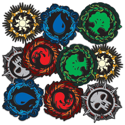 Desert Cactus Magic: The Gathering Deck Sticker Vinyl Decal Laptop Water Bottle Car Scrapbook Sheet Decorations Birthday Favor Party Supplies (Classic