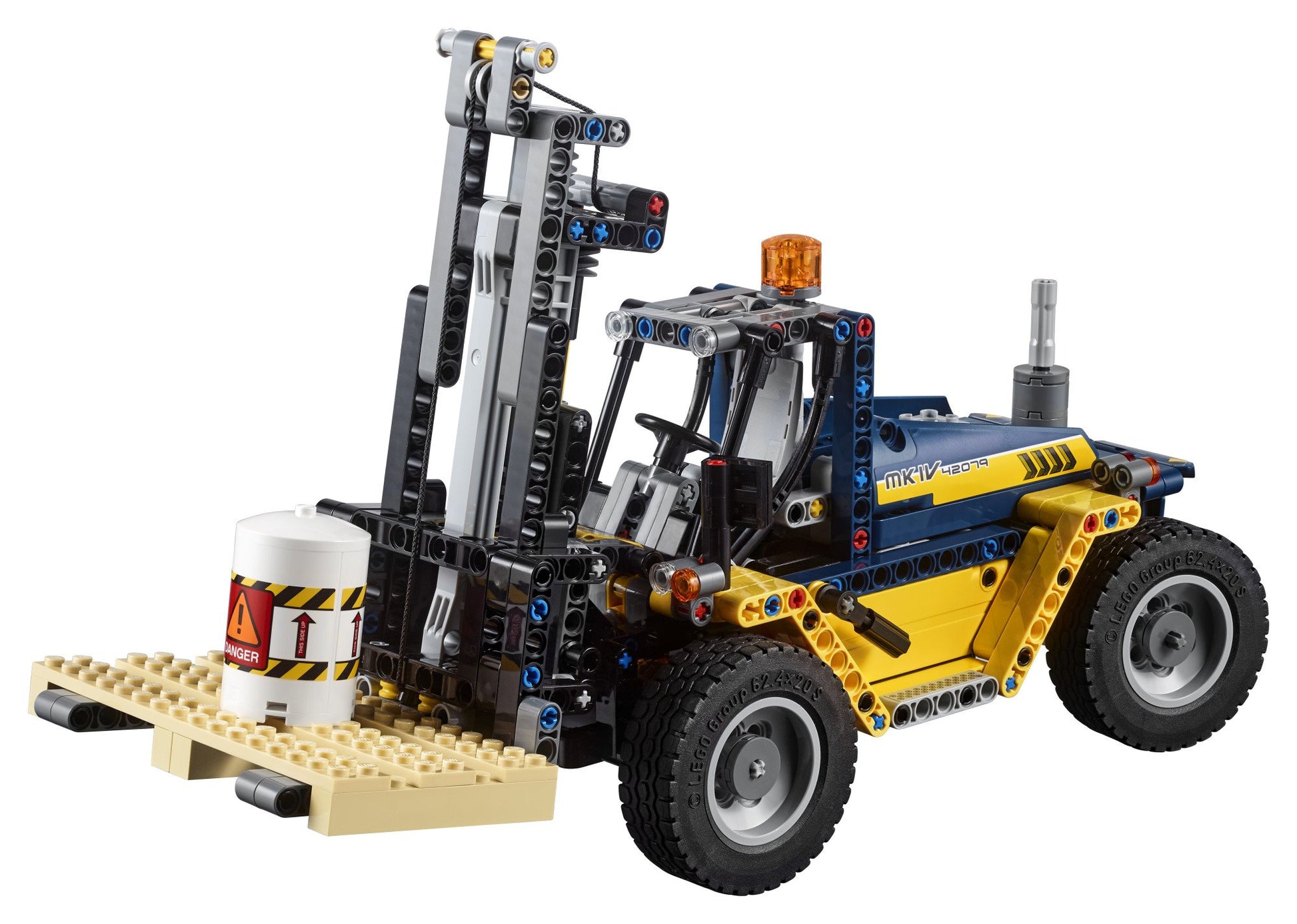 LEGO Technic Heavy Duty Forklift 42079 Building Kit (592 Pieces)