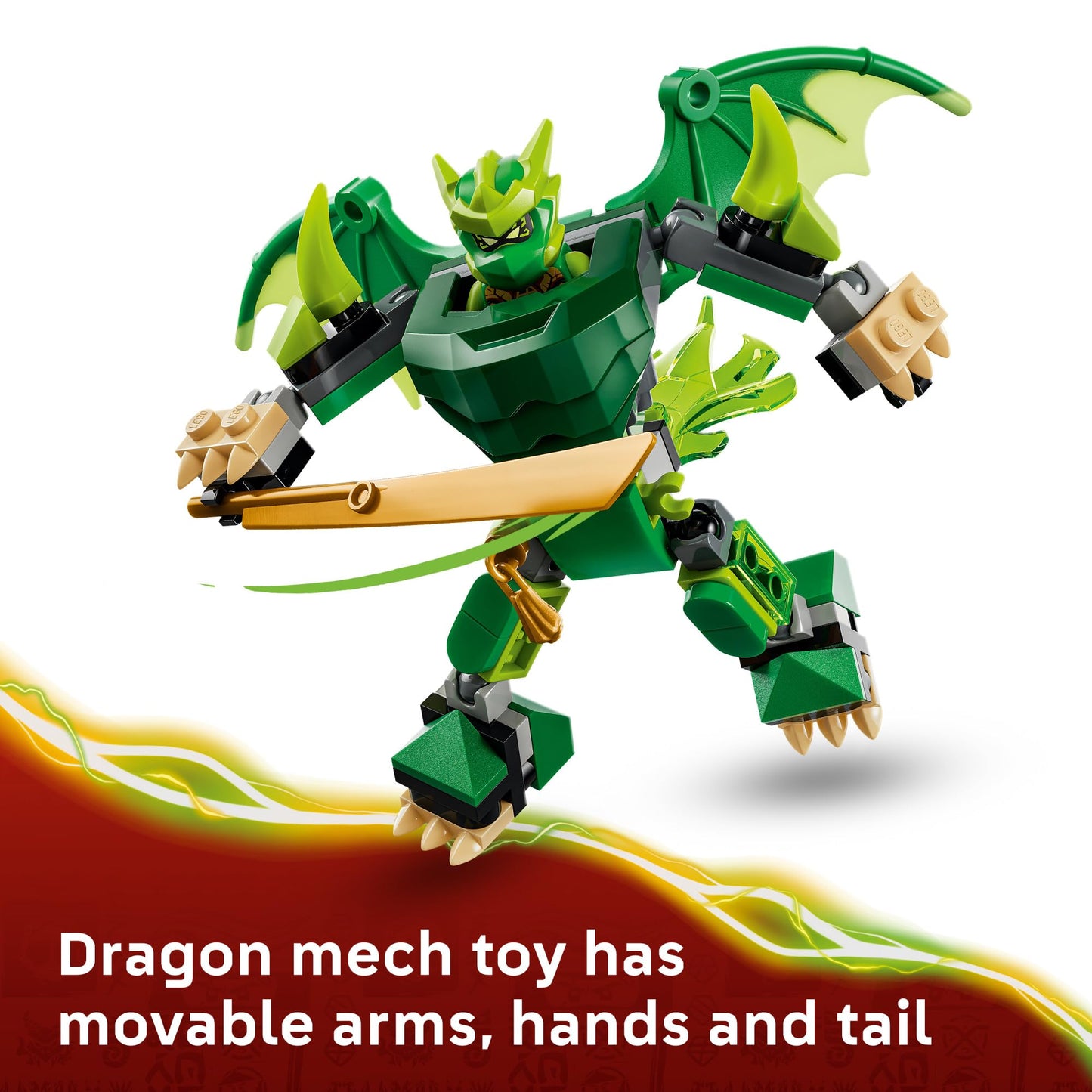 LEGO NINJAGO Lloyd's Dragon Mech Battle Pack 71862