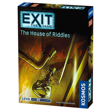 The House of Riddles | Exit: The Game - A Kosmos Game from Thames & Kosmos | Family-Friendly, Card-Based At-Home Escape Room Experience for 1 To 4