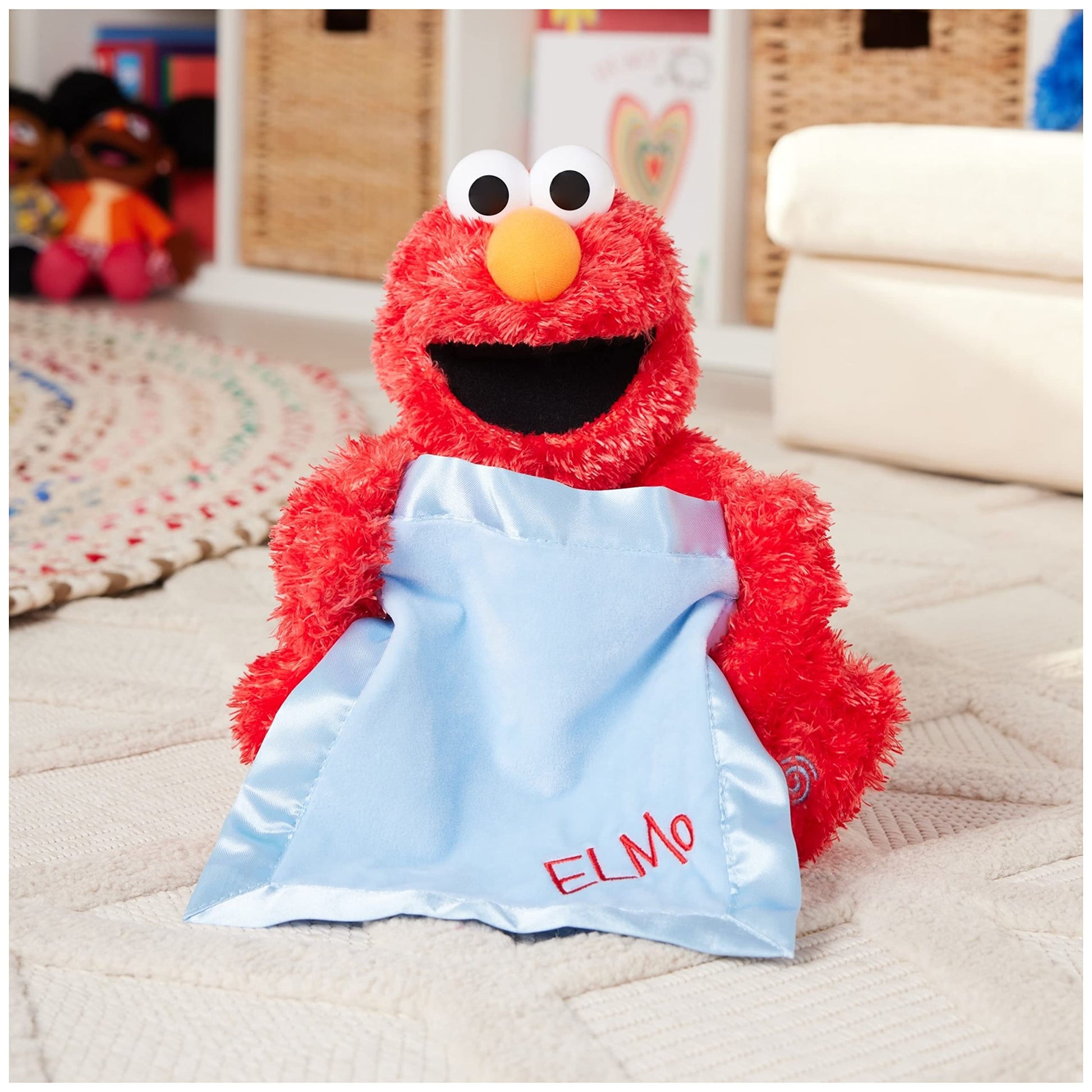 GUND Sesame Street Peek-a-Boo Elmo 13” Animated Plush Toy for Ages 1+