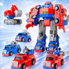 iPlay, iLearn Kids Magnetic Transform Robot Toy, Toddler Construction Truck