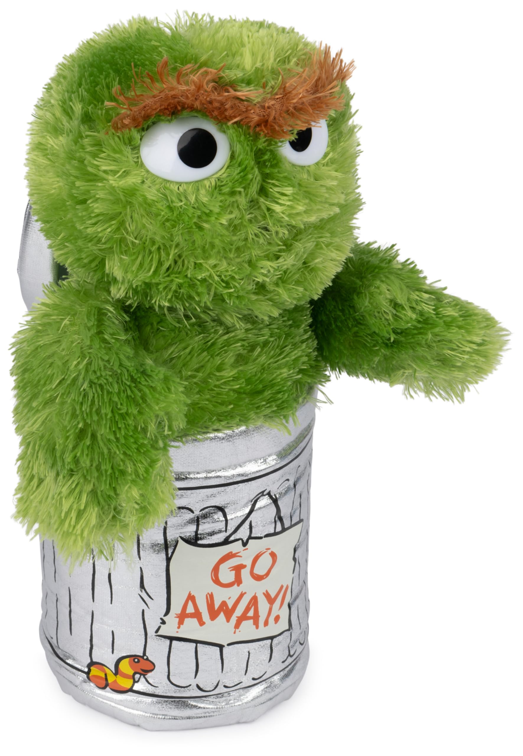 GUND Sesame Street Oscar the Grouch 10-Inch Muppet Plush Toy for Ages 1+