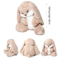 ZEIO Grumpy Bunny Stuffed Animal, 19.6" Plush Rabbit Stuffed Animals with Floppy Ears, Cuddly Soft Plush Toys Huggable, Perfect for a Gift