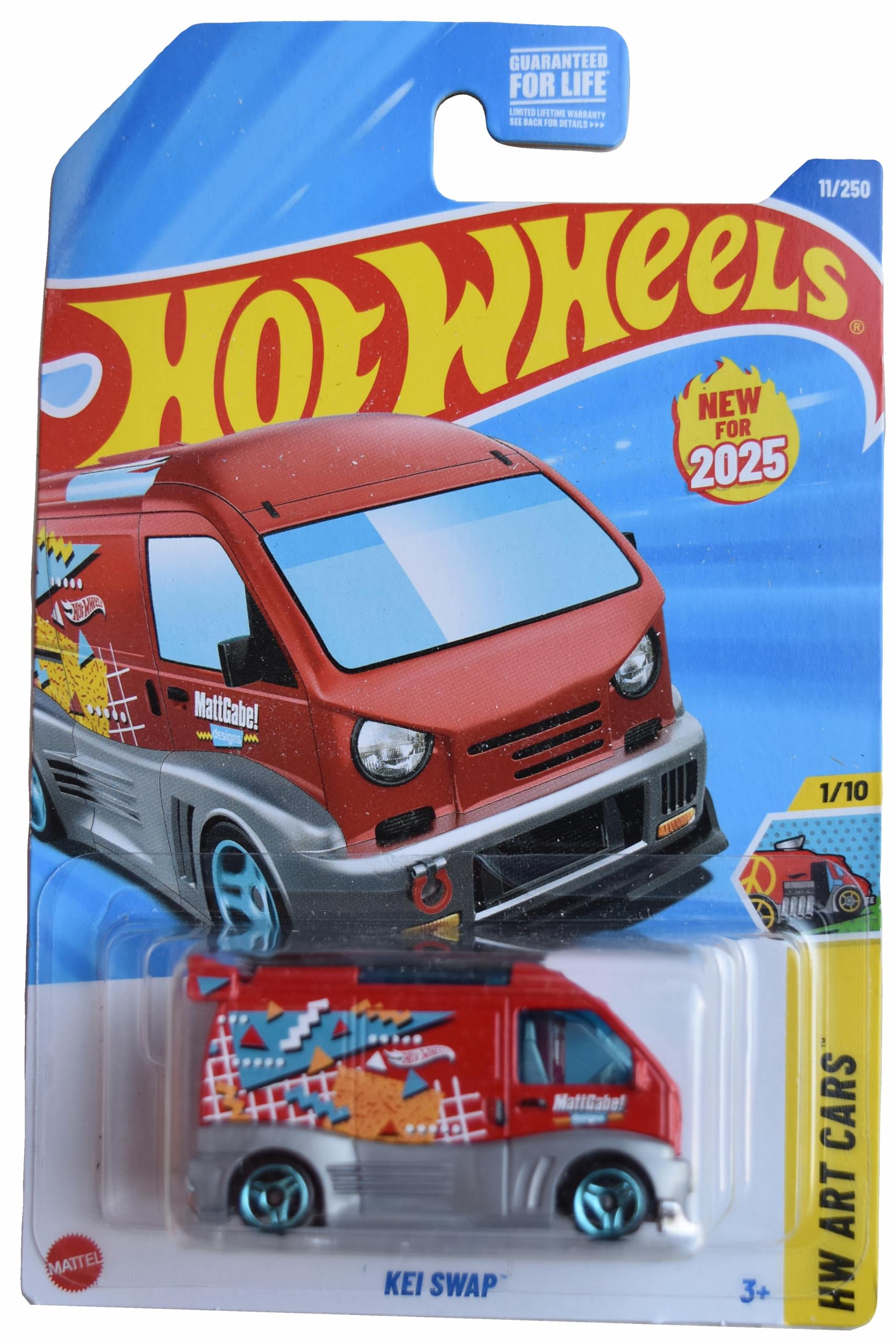 Hot Wheels Kei Swap, HW Art Cars 1/10 [red] 11/250