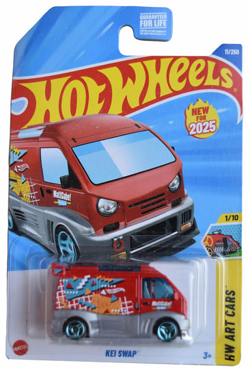 Hot Wheels Kei Swap, HW Art Cars 1/10 [red] 11/250