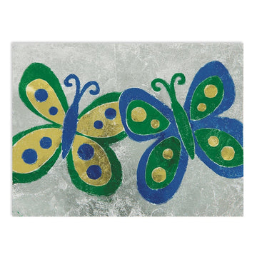 Foil Leaf Craft Kit - Animals, 8” x 6” Size, Turtle & Butterfly Designs, Pack of 24