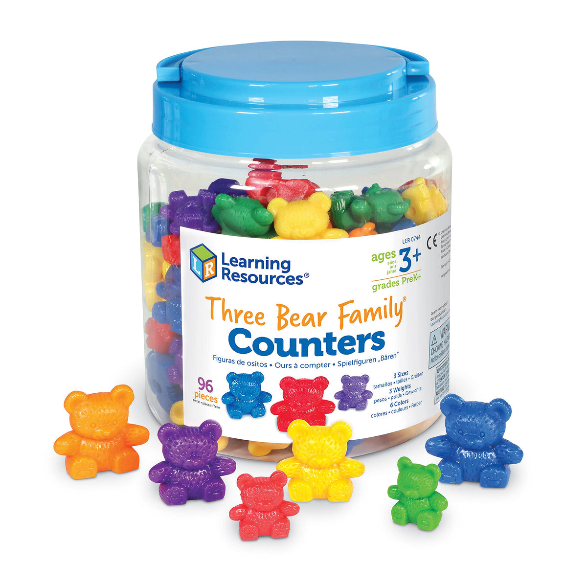 Learning Resources Three Bear Family Counters