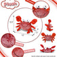 Puzzled Super Soft Red Crab Plush, 12"