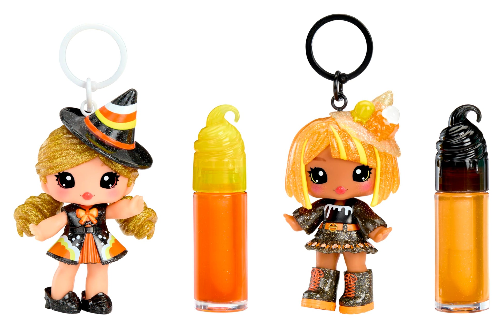 Yummiland x Halloween Lip Gloss Doll - Blair Treats Includes DIY Lip Gloss + Keychain, Cosmetic Play, Seasonal Halloween Collectible, Ages 4+