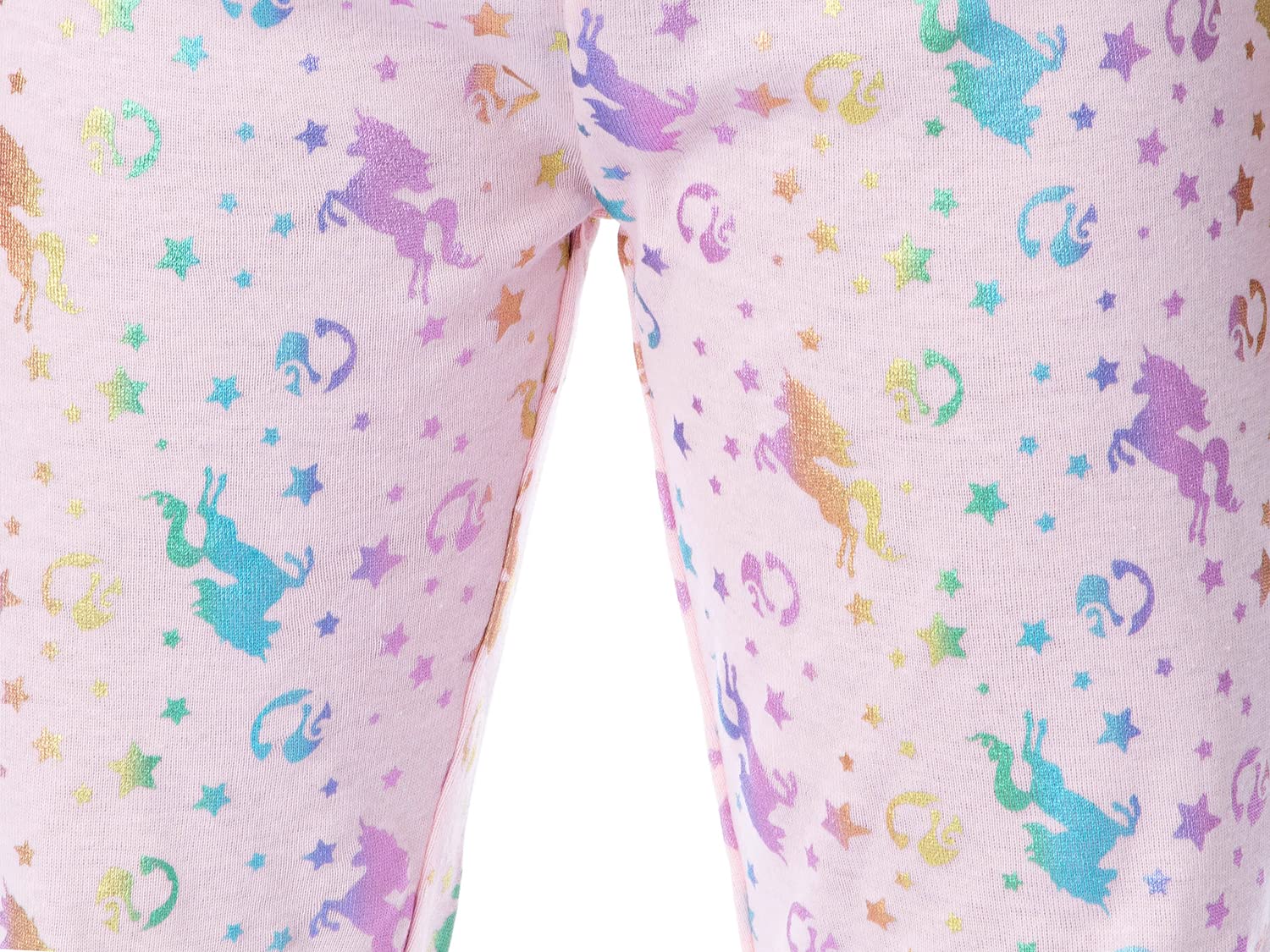 Mattel Girls' Barbie Dream Team Unicorn Best Friend Sleep Pajama Set (6)