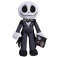 Disney Tim Burton's The Nightmare Before Christmas Small 8.5-inch Plush Jack Skellington Stuffed Animal, Kids Toys for Ages 3 Up by Just Play