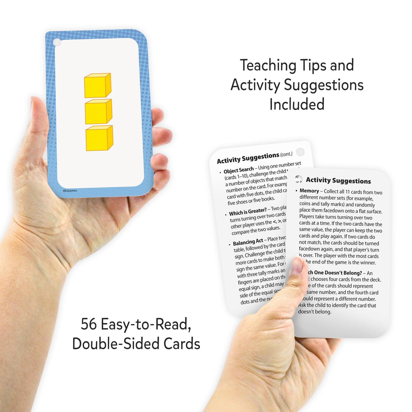 Teacher Created Resources Number Sense Flash Cards (EP62058)