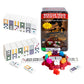 Continuum Games Family Traditions Mexican Train Dominoes Tin, Crystalline Dominoes