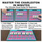 Eccentfit Mahjong Solo Practice Board - 2026 Solo Training Tool for Charleston Passing Sequence - Mahjong Learning Aid for Left, Right, Across Tiles