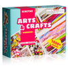 ROBOTIME Ultimate Craft Gift for Girls Ages 8-12 | All-in-One Creative Arts & Crafts Kit with 1600+ Pieces | DIY Maker Warehouse for Beginner Kids