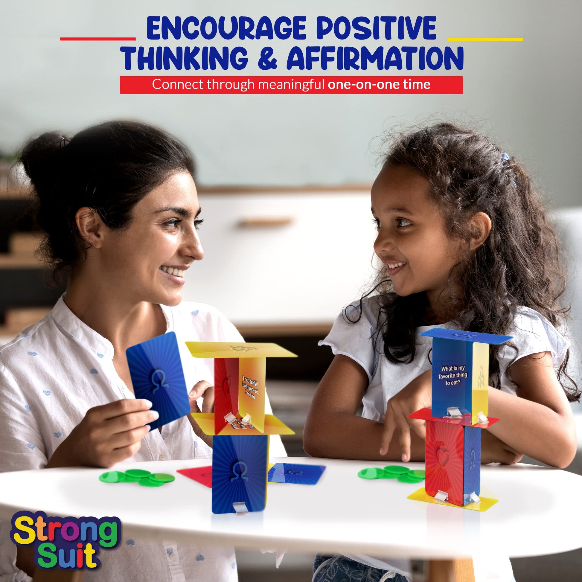Social Emotional Games for Teens and Kids 6+ | StrongSuit Tower of Self Esteem Therapy Game for Counselors, Therapists and Parents | SEL & CBT Tools