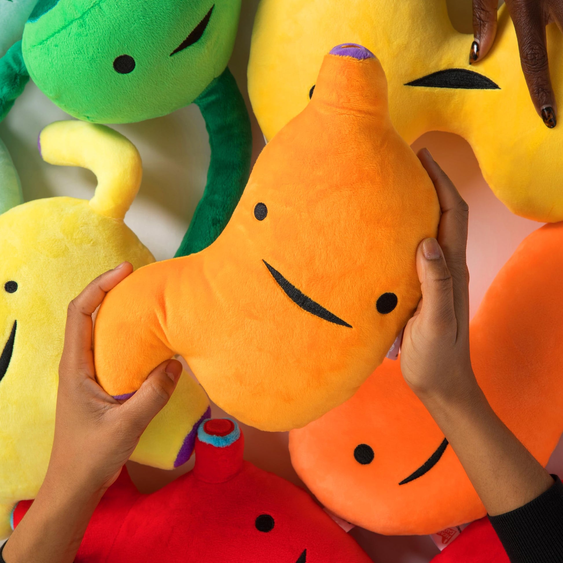 I Heart Guts Stomach Plush - I Ache for You! - 9" Cute Educational Organ Toy for Crohn’s Disease, IBS, GI Doctor - Funny Get Well Gift for Nurse