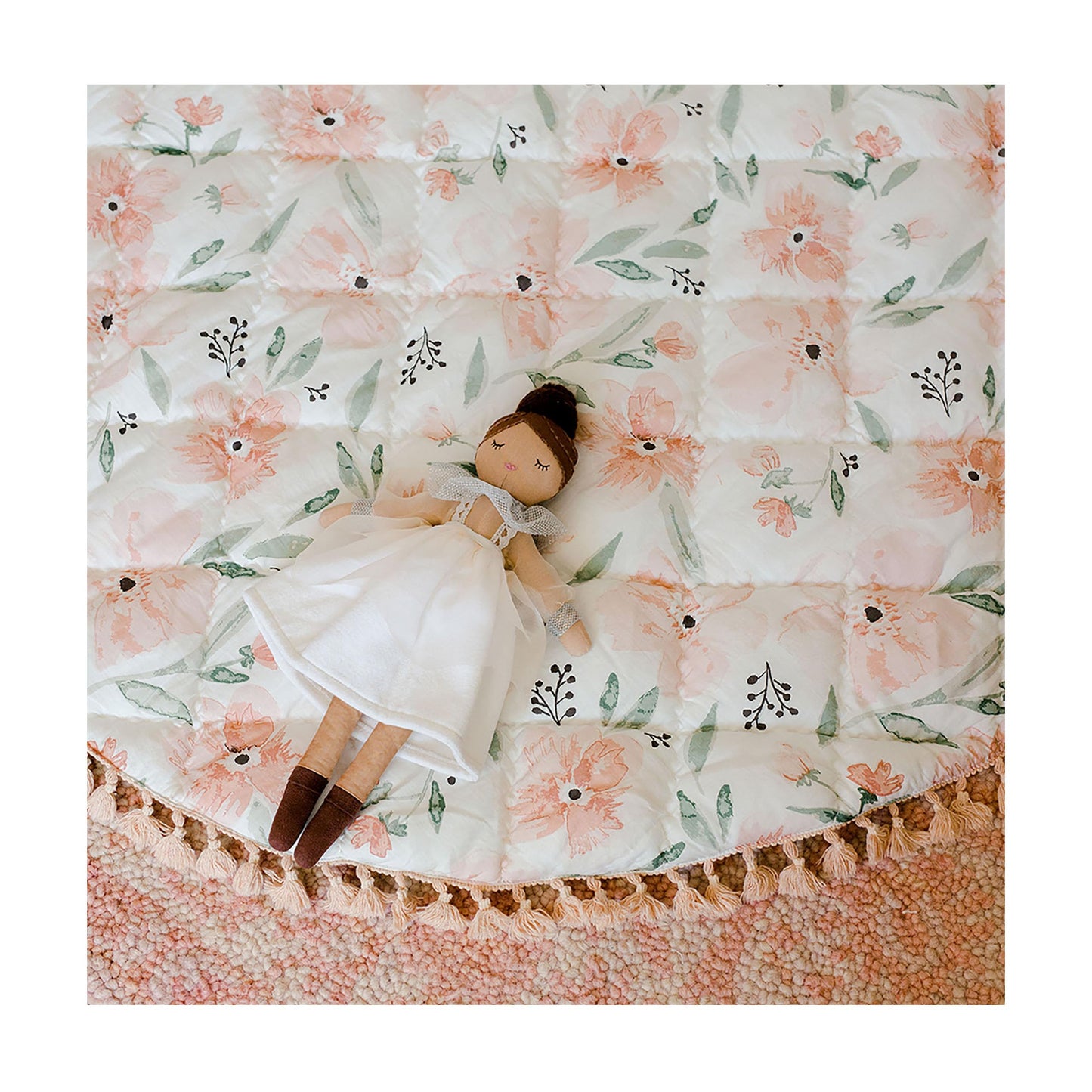 Crane Baby Toys for Boys and Girls, Comforting Plush Baby Doll, Josephine
