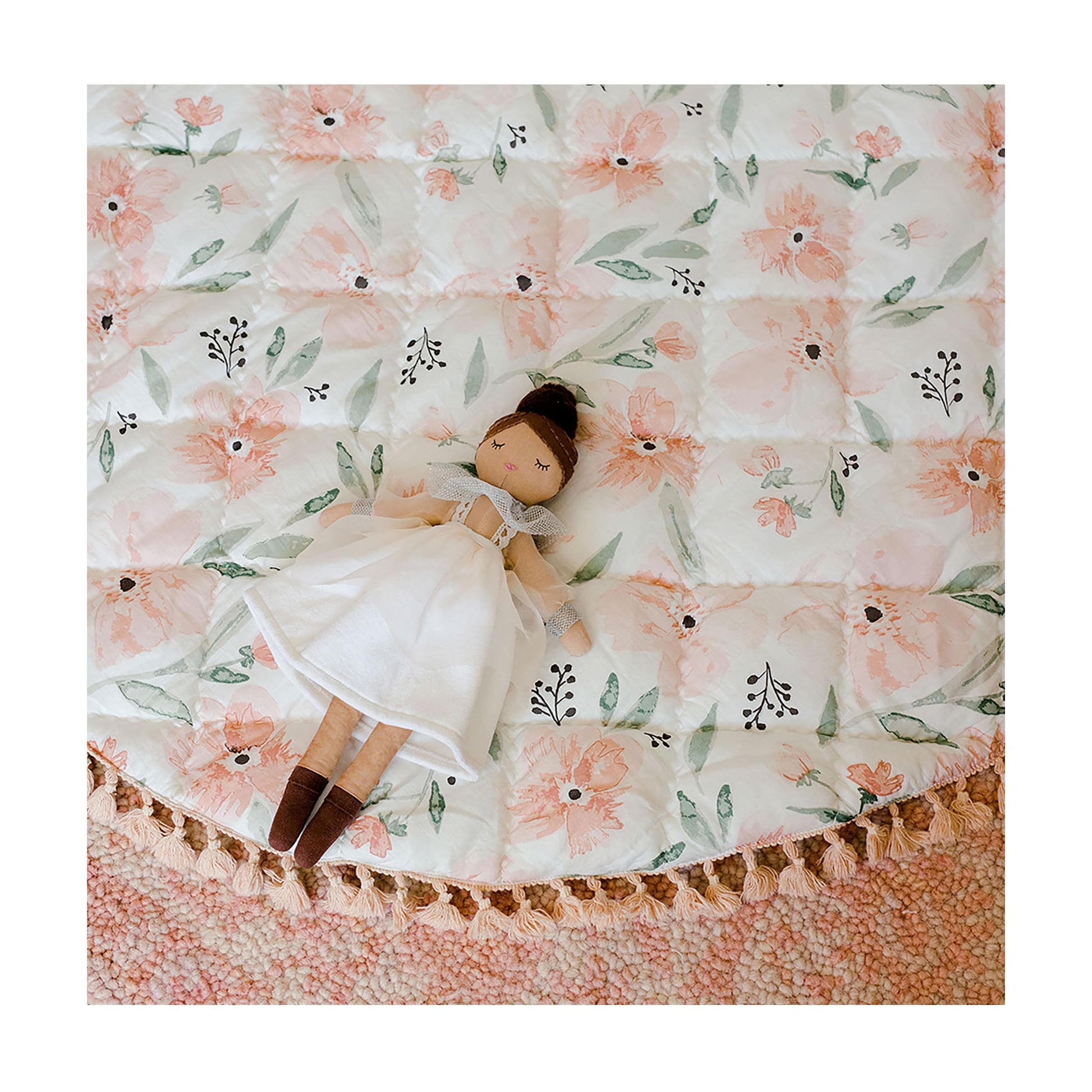 Crane Baby Toys for Boys and Girls, Comforting Plush Baby Doll, Josephine