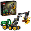 LEGO Technic John Deere 1470H Wheeled Harvester Building Toy for Kids - Heavy Vehicle Playset W/Realistic Suspension & Steering - STEM Toy for Boys &
