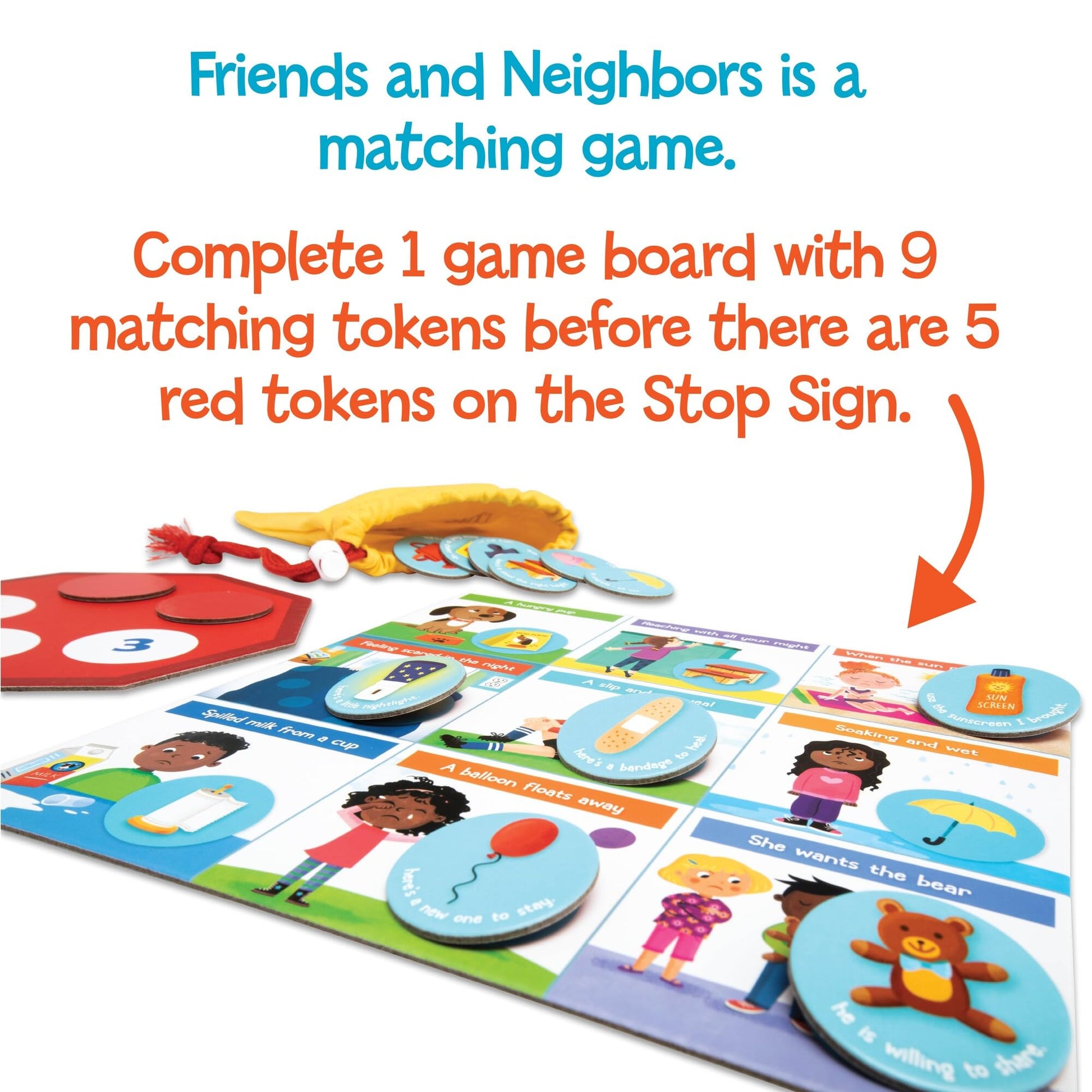 Peaceable Kingdom Friends and Neighbors: The Helping Game Emotional Development Cooperative Game for Kids